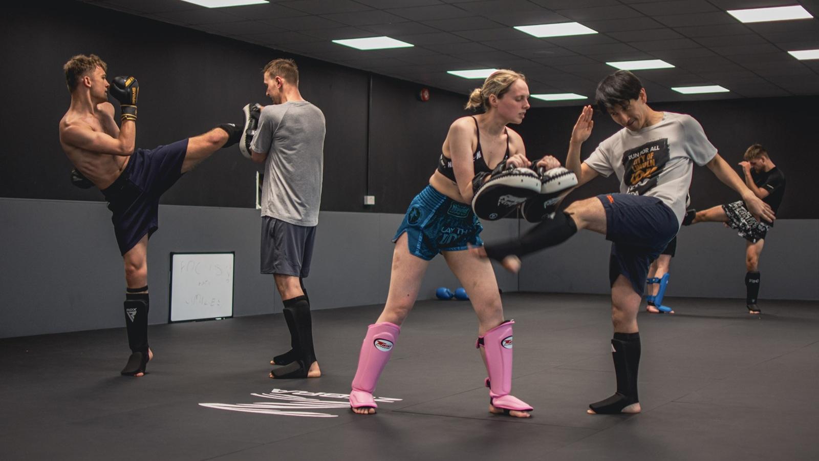 Muay Thai training